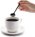 Dicunoy 12 Pack Black Espresso Spoons, 18/10 Stainless Steel Mini Coffee Teaspoons, 5 Inch