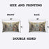 Paris Pillow Cover 12x20 inch - Oil Painting Autumn Lovers Kiss on Rainy France Street Decorative Throw Pillow