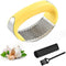 Angel's Peel Lounge Stainless Steel Garlic Press Rocker Set with Silicone Garlic