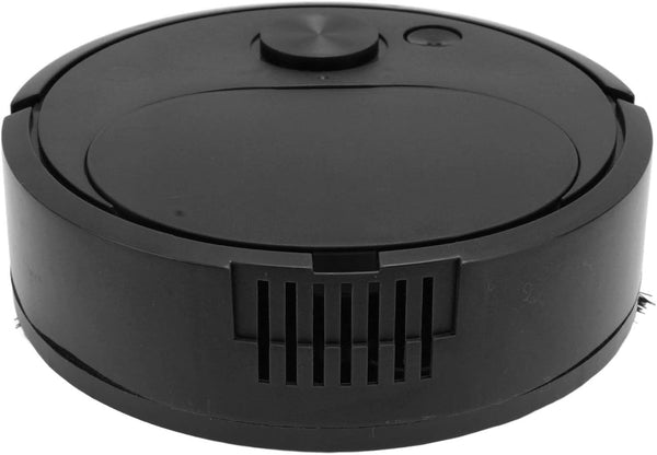 Fdit Robot Vacuum Cleaner, Mini Automatic Avoidance USB Charging Smart Sweeping Robot for Wooden Flooring (Black)