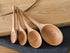 Wood Measuring Spoons Set, 4pcs/set, Healthy No Paint Cooking Tools
