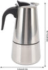 HYWHUYANG Coffee Pot, Stainless Steel Percolator Coffee Maker for Home, Camping, and Travel (200ml)