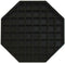 Update International (DT-6X6) Octagonal Plastic Drip Tray
