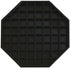 Update International (DT-6X6) Octagonal Plastic Drip Tray