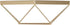 Umbra Prisma Picture Frame, 4 x 4 Photo Display for Desk or Wall, Copper