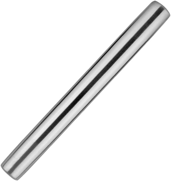 Stainless Steel Rolling Pin, Professional French Metal Dough Roller 15.75" for Kitchen Baking Tools
