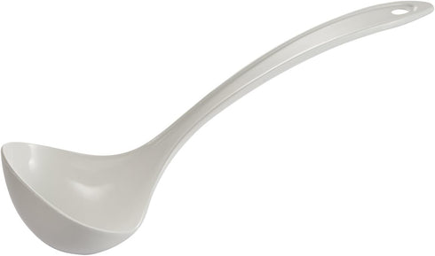 Hutzler LOPOL Reinforced Nylon Utensils, 11", White, Set of 8