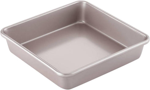 CHEFMADE Square Cake Pan, Non-Stick Heavy Duty Carbon Steel Deep Dish Baking Tray for Cakes, Bread, Pizza