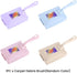 Carpet Debris Brush: Multi-functional Handheld Double Roller Cleaning Brush for Sofa and Carpet (Random)