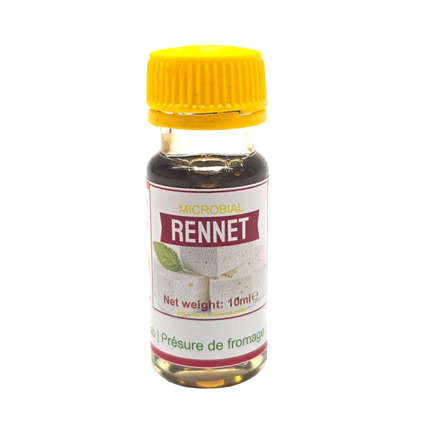 Generic Rennet Microbial - Cheese Coagulant - 10ml Beginner friendly