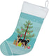 Caroline's Treasures CK3831CS Gerberian Shepsky #2 Christmas Tree Stocking, Holiday Decor for Fireplace