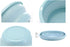 10" Multi-Purpose Collapsible Dish Tub Bowl, BPA-Free Round Lightweight Wash Basin (Green)