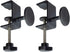 2 Pcs Adjustable Desk Wall Spacers, Table Wall Protectors, Desk Top Spacers, Furniture Protectors (Black)