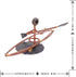 Kayak Collectible Handmade Metal Art Figurine - Desk Accessories, Trophy, Boss Gift, Office Décor