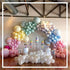 Balloon Decorating Tape Strip for Balloon Arch Garland Kit, 2 Rolls 32.8 Feet with 400 Pcs Glue Dots Stickers