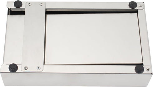 Espresso Knock Box Drawer, Stainless Steel Coffee Grounds Container, Removable Rubber Knock Bar, Non-slip Base, Mini