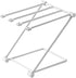 Countertop Dishcloth Drying Rack, 4 Arms Lightweight Space Saving Compact Holder for Kitchen, Light Grey