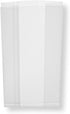 Restaurantware 100 Clear Plastic Gusset Bags 4 x 2.3 x 8 Inch - Heat Sealable Food Safe Treat Bags for Popcorn or