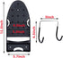 Ironing Board Hanger Wall Mount, Electric Iron Holder for Max 5.2 Inch Width, Household Bathroom Shelf
