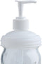 reCAP Mason Jar Pump Lid Soap and Condiment Dispenser | Regular Mouth | Natural | Made in The USA | Leak-proof