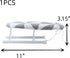 Mini Ironing Board Portable 10.2" Folding Ironing Board with Cloth Cover for Collar Cuff Shoulder Corner (Style 3)