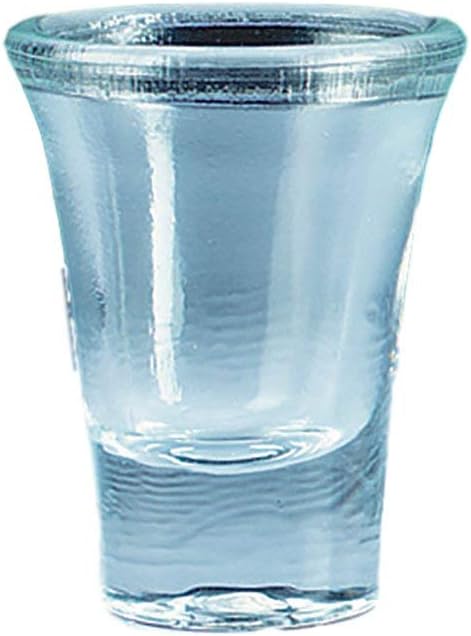 Glass Communion Cup with Beveled Lip