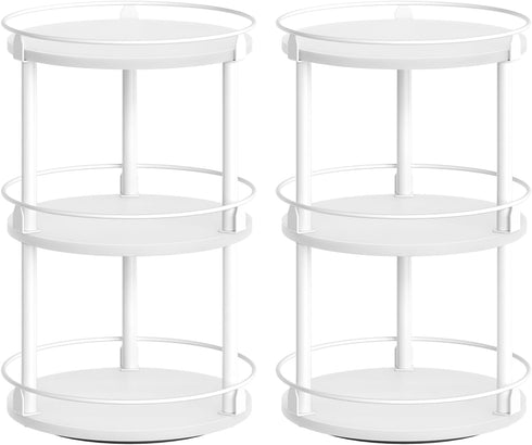 YATINEY Spice Rack, Set of 2 Lazy Susan Organizer, 3-Tier Turntable Organizer