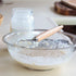 Danish Dough Whisk - 13" Dutch Whisk with Stainless Steel Ring - Baking Tool for Bread, Pastry or Pizza Dough,