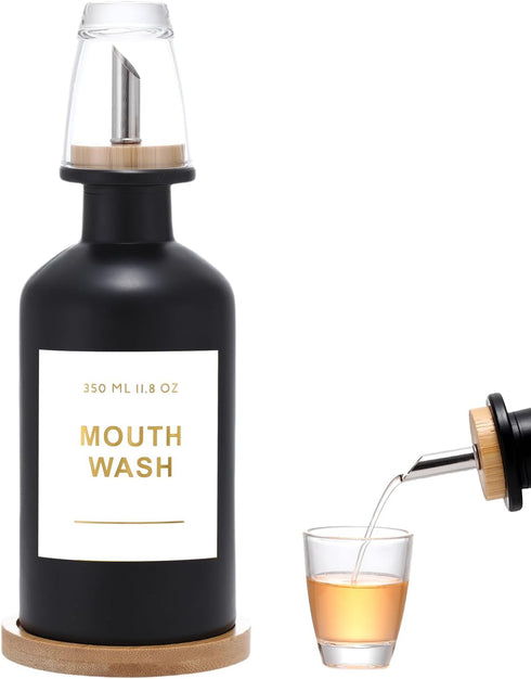 2 oz Set 3 Lead-Free Glass Mouthwash Cup