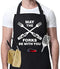 Funny Grill Aprons for Men - May The Forks Be With You, Cooking Apron for Movie Fans, Grilling Gifts for Fathers Day