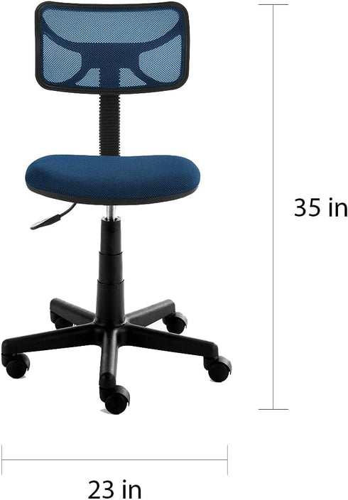 Urban Lifestyle Swivel Mesh Desk Chair in Teal Color