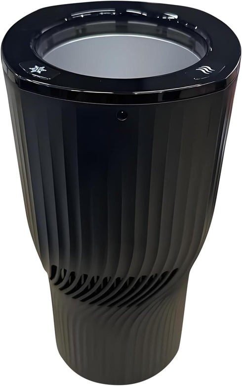 2-in-1 Smart Car Cup Warmer Cooler Heated Travel Mug, Temperature Control Car Coffee Heater Travel Coffee Cup