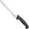 Mercer Culinary M22408 Millennia Black Handle, 8-Inch Offset Wavy Edge Bread Knife