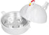 Heat Resistant Microwave Eggs Boiler - Egg Cooker for 4 Eggs, Easy Rapid Eggs Cooker for Home Kitchen Breakfast