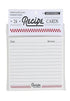 Weatherbee Recipe Cards, Set of 24, 3-Inches x 5-Inches