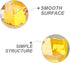 VOSAREA Sliced Cheese Storage Container with Flip Lid, Cheese Shaped Box Holder for Fridge Food Storage