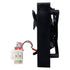 3612JL-04W-S49 Refrigerator Evaporator Fan Motor Replacement for Samsung Fridge Fan Parts, 12V DC