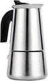 Yosoo Coffee Maker Pot, 100ml/200ml/300ml/450ml Stainless Steel Pot Espresso Coffee Maker for Home Office Use,