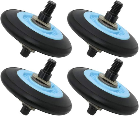 Ultra Durable DC97-16782A Dryer Drum Roller Replacement Kit by AMI, Compatible with Samsung Dryer, 4 Pack