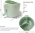 3 Kids Toothbrush Holder, Cute Elephant Toothbrush Holders for Toddler, Toothbrush Toothpaste Holder for Bathroom