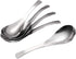 Soup Spoons, Stainless Steel Short Handle Spoons - Classic and Durable Soup Spoon, Set of 5