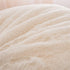 NTBED Reading Pillow Faux Fur Bed Wedge Backrest with Arms,Couch TV Relax Bed Rest Pillow Back Support Cushion for Kids