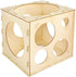 Pllieay 9 Sizes Collapsible Wood Balloon Sizer Cube Box for Balloon Decorations, Arches, Columns (2-10 Inch)