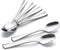 6-Piece Mini Espresso Spoons, 5.1-Inch Stainless Steel Coffee Spoons for Dessert and Ice Cream