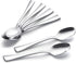 6-Piece Mini Espresso Spoons, 5.1-Inch Stainless Steel Coffee Spoons for Dessert and Ice Cream