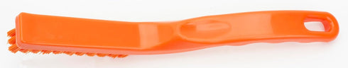 SPARTA Detail Brush Grout Brush, 9 Inches Crevice Brush for Bathroom, Kitchens, Countertop, Plastic, Orange
