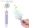 Small Portable Handheld Mini Fan, Creative Smiley Face Shaped Fan, Replaceable Battery Cute Little Fan for Girls, Kids,