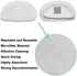 1940A 1806 19404 1440 1544 2075A 2685A 19402 19408 1940f 1940q 1940t B0006 B0017 Steam Mop Pads Washable for Bissell