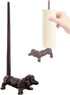 Dog Paper Towel Holder 12'' Cast Iron Paper Towel Holder Funny Toilet