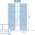 jinchan 84 Inch 2 Boho Stripe Curtains for Living Room Farmhouse Linen Curtains Length Panels for Bedroom Geometric